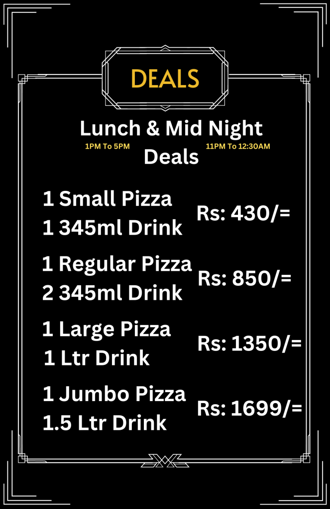 Pizza Deals Hyderabad - Soghat Pizza